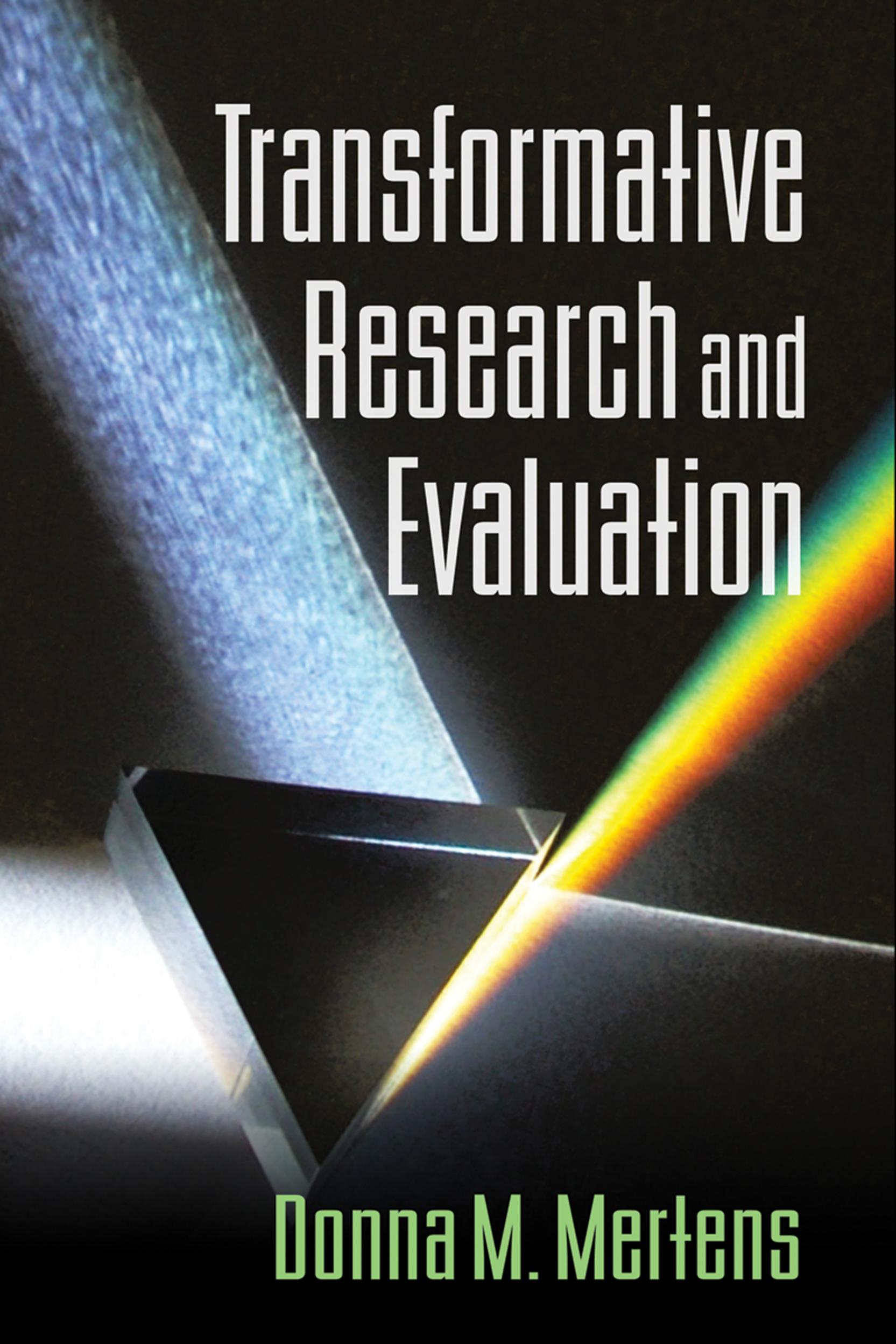 Cover: 9781593853020 | Transformative Research and Evaluation | Donna M. Mertens | Buch