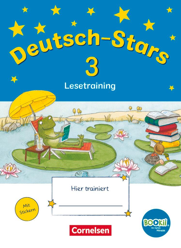 Cover: 9783637017603 | Deutsch-Stars - BOOKii-Ausgabe - 3. Schuljahr. Lesetraining -...