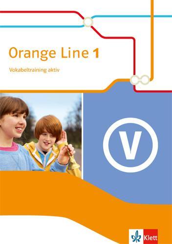 Cover: 9783125482418 | Orange Line 1. Vokabeltraining aktiv. Ausgabe 2014 | Taschenbuch