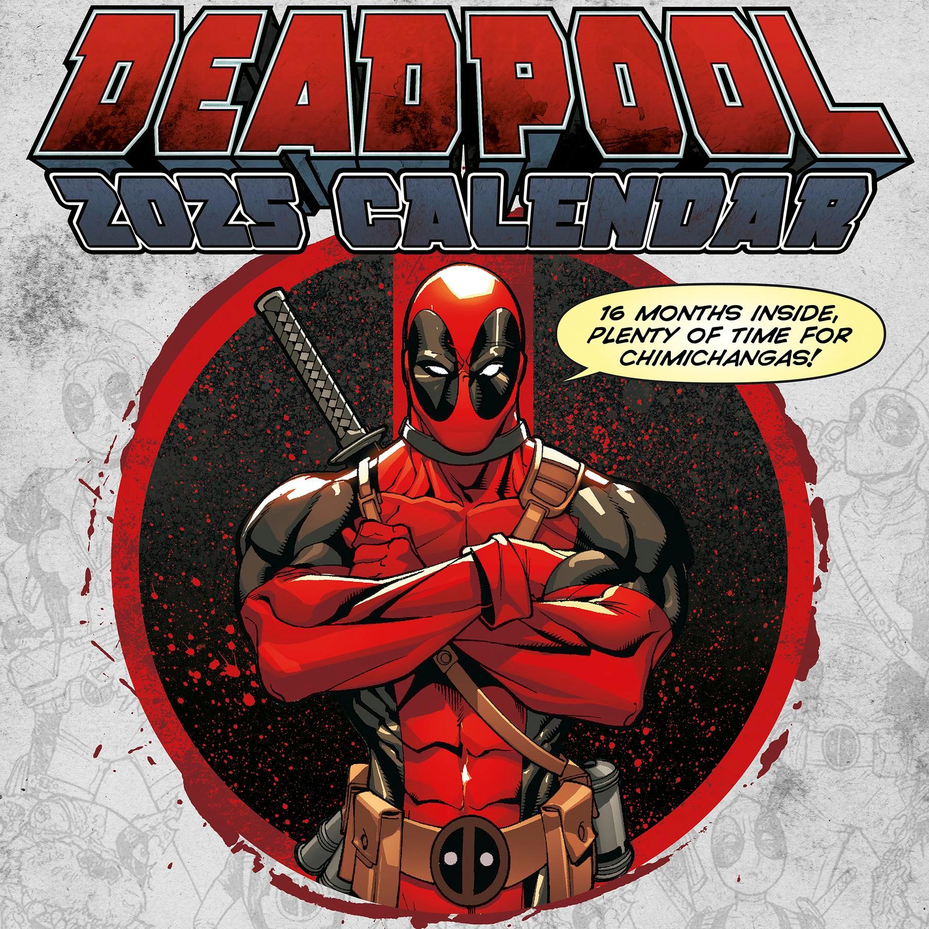 Cover: 9781804231654 | Deadpool 2025 30X30 Broschürenkalender | Kalender | 28 S. | Deutsch