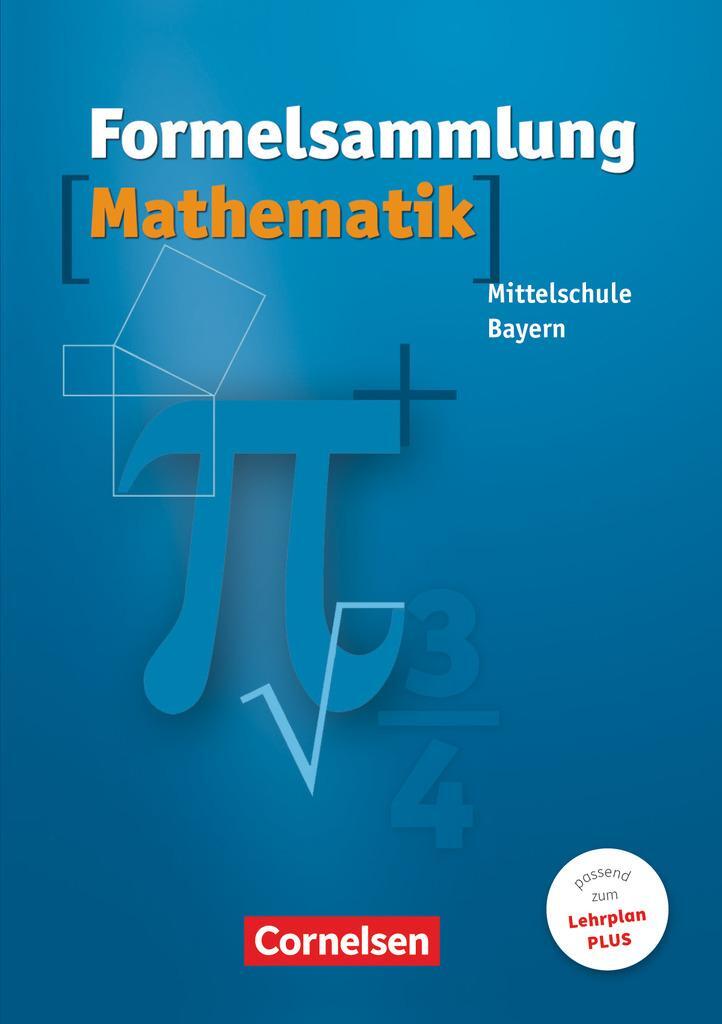 Cover: 9783464521441 | Formelsammlung Mathematik. Mittelschule. Bayern | Heidrun Weber | Buch