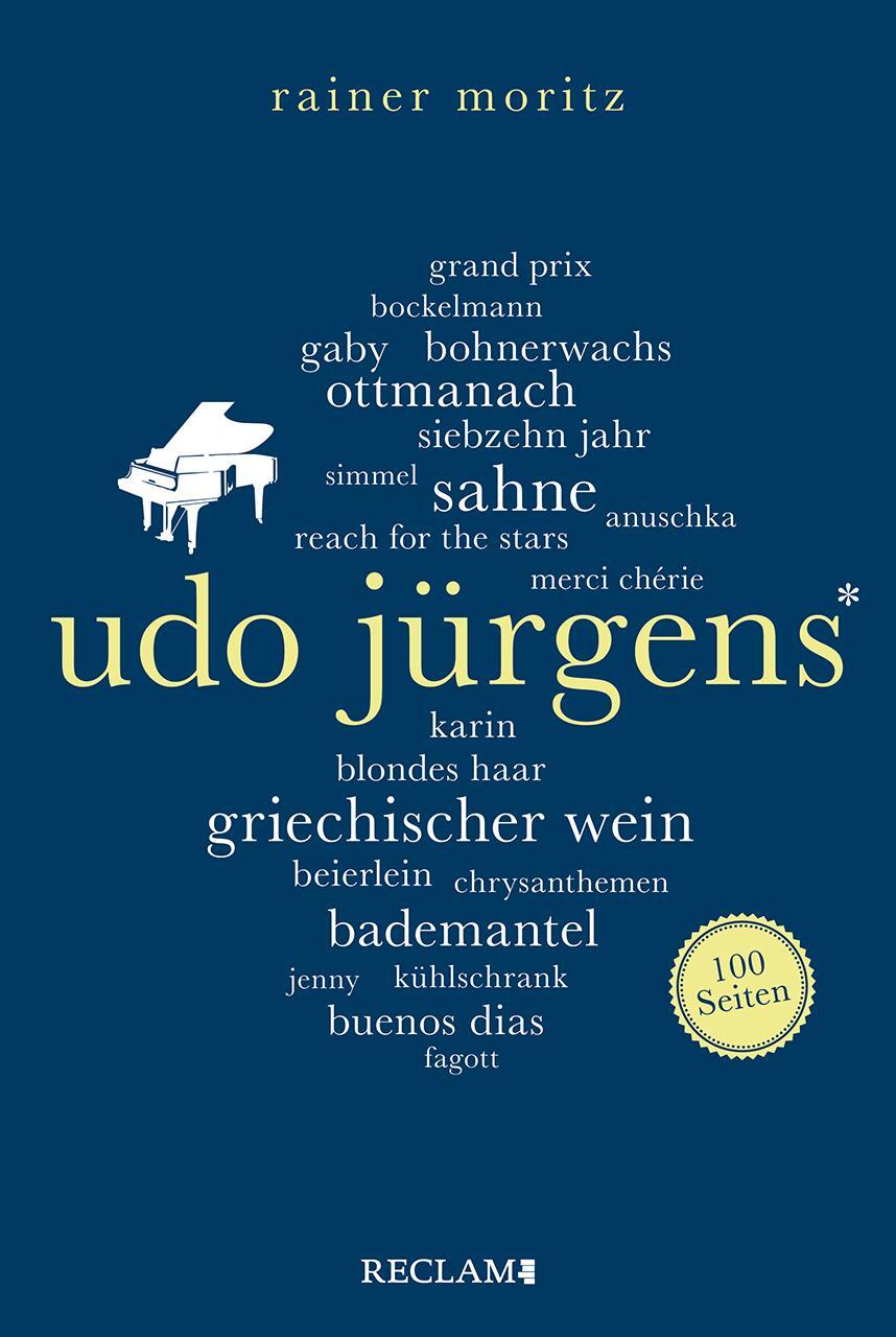 Cover: 9783150206713 | Udo Jürgens. 100 Seiten | Rainer Moritz | Taschenbuch | Broschiert