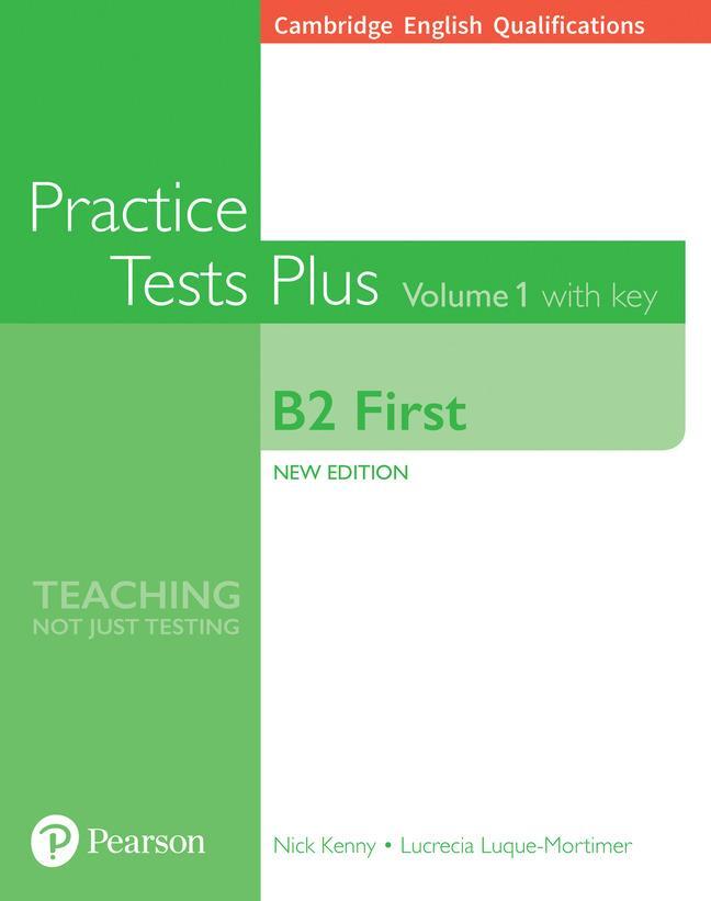 Cover: 9781292208756 | Cambridge English: First Practice Tests Plus with key | Kenny (u. a.)