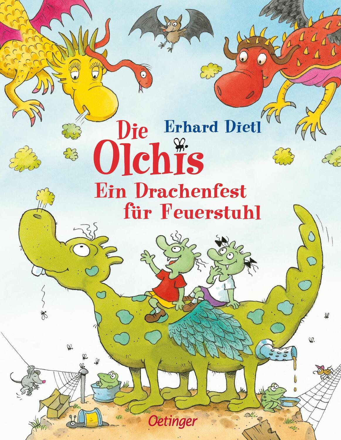 Cover: 9783789164224 | Die Olchis. Ein Drachenfest für Feuerstuhl | Erhard Dietl | Buch