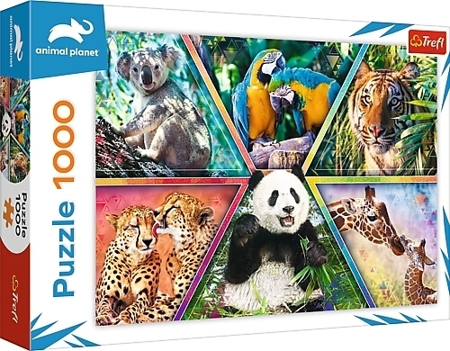Cover: 5900511106725 | Königreich der Tiere (Puzzle) | Spiel | In Spielebox | 2022 | Trefl
