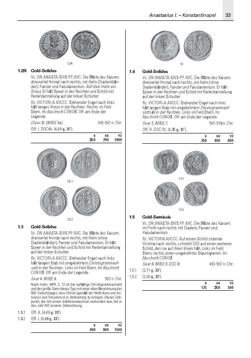 Bild: 9783866462403 | Die Münzen des Byzantinischen Reiches 491-1453 | Andreas Urs Sommer