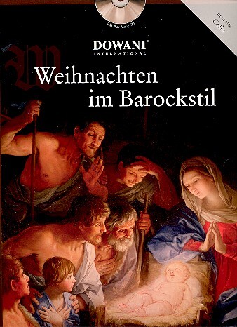 Cover: 9783905477436 | Weihnachten im Barockstil (Violoncello) | Buch + CD | 2006 | Dowani