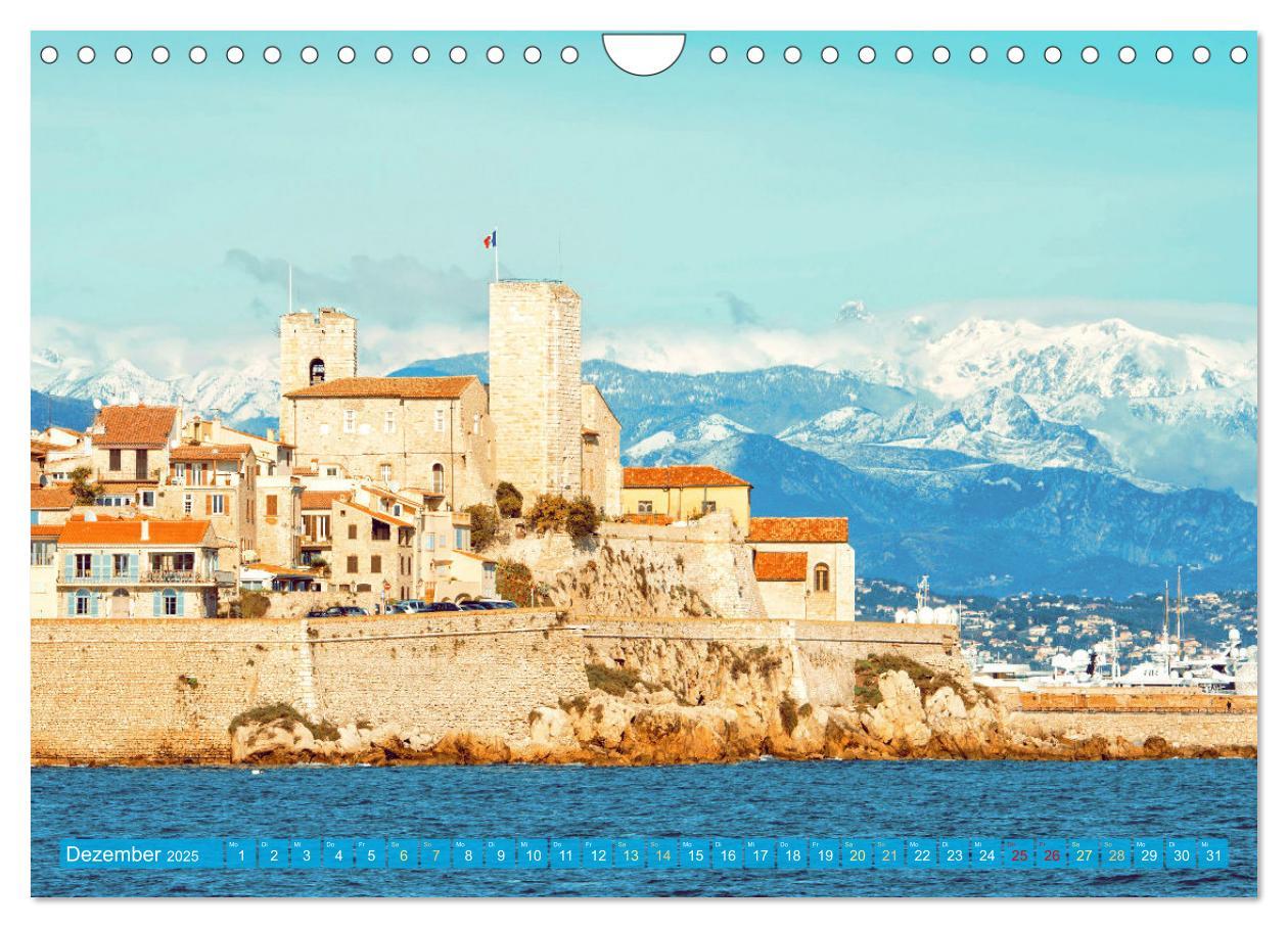 Bild: 9783383776588 | Lebendige Cote d'Azur: Die azurblaue Küste (Wandkalender 2025 DIN...