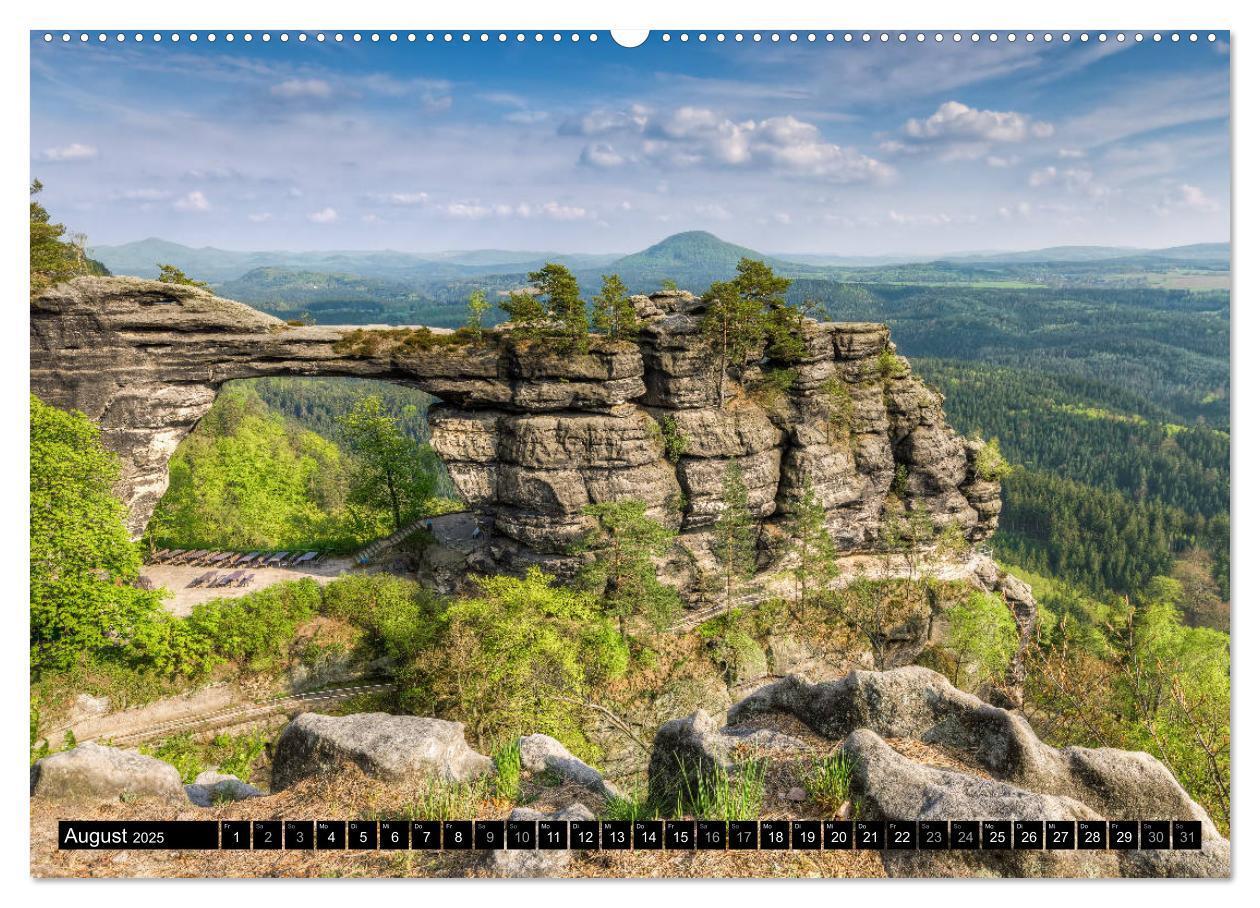 Bild: 9783435351138 | Wunderschönes Elbsandsteingebirge (Wandkalender 2025 DIN A2 quer),...