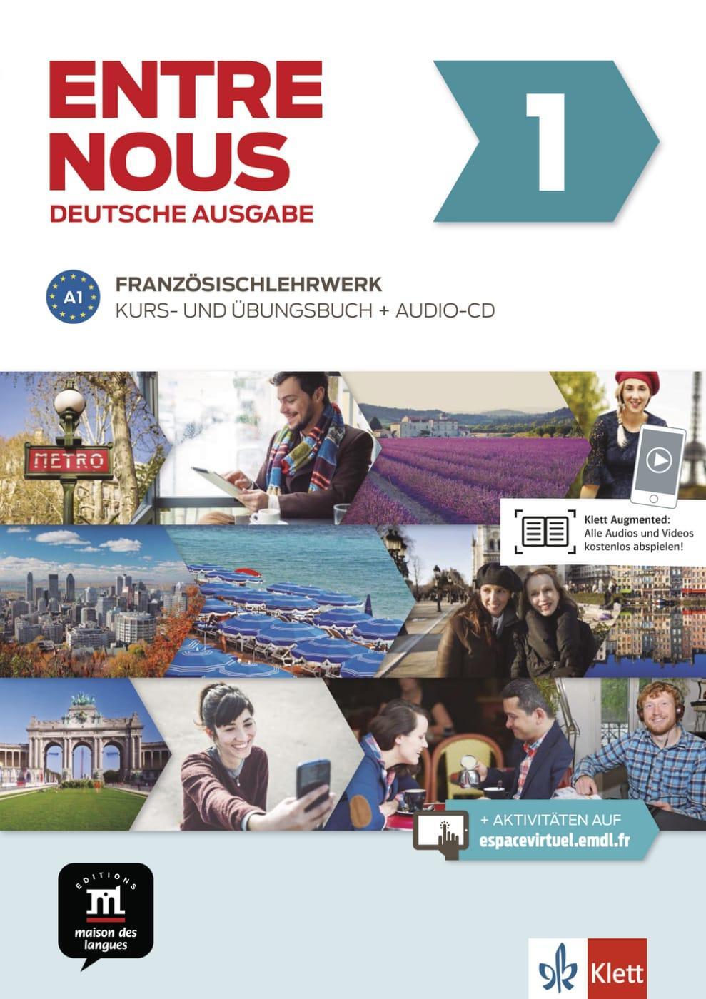 Cover: 9783125302792 | Entre nous A1. Kurs- und Übungsbuch + Audio-CD | deutsche Ausgabe