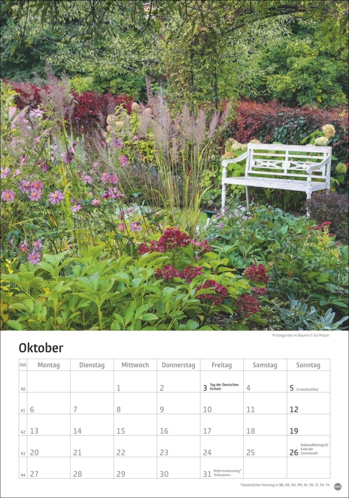 Bild: 9783756405572 | Gartenzauber Kalender 2025 | Kalender | Spiralbindung | 13 S. | 2025