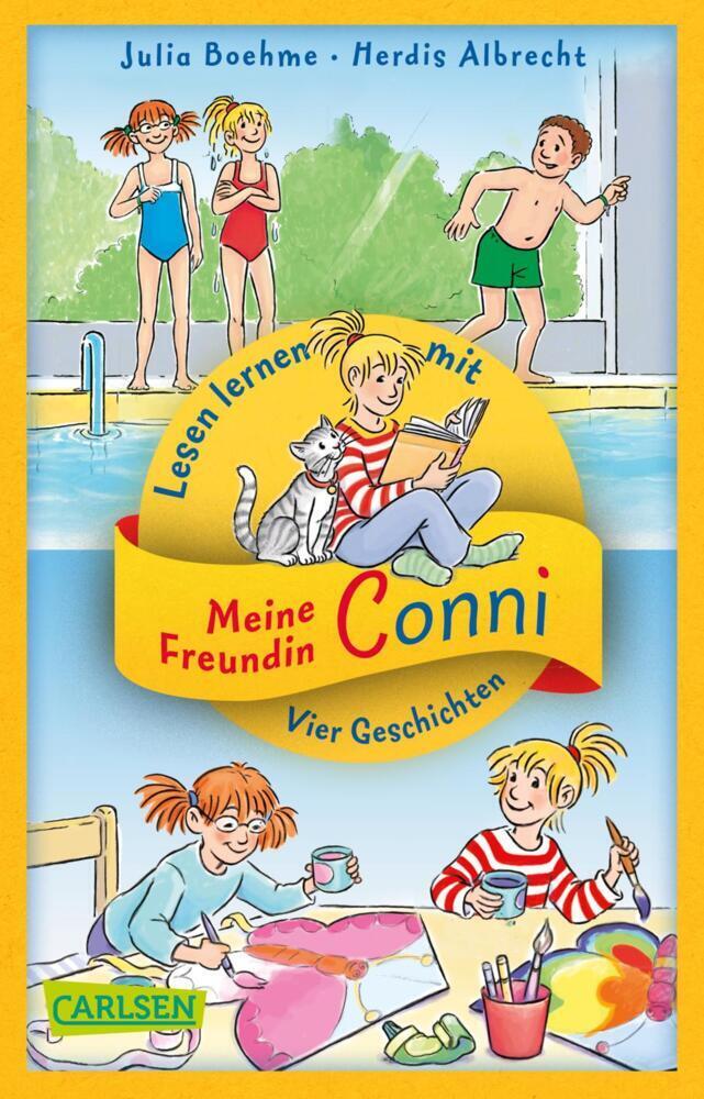 Cover: 9783551318947 | Lesen lernen mit Conni: Vier Conni-Geschichten zum Lesenlernen:...