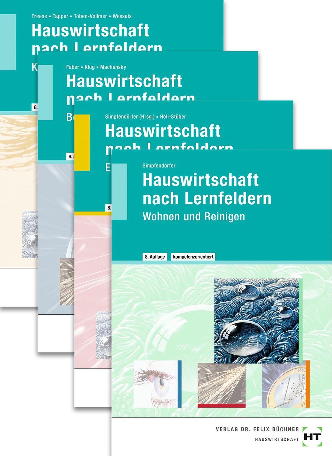Cover: 9783582100986 | Paketangebot Hauswirtschaft nach Lernfeldern | Band 1-4 | Taschenbuch