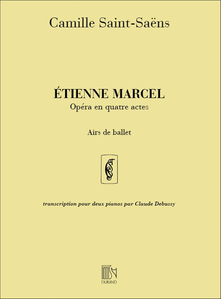 Cover: 9790044024452 | Etienne Marcel Air De Ballet 2 Pianos | Partitur | Editions Durand