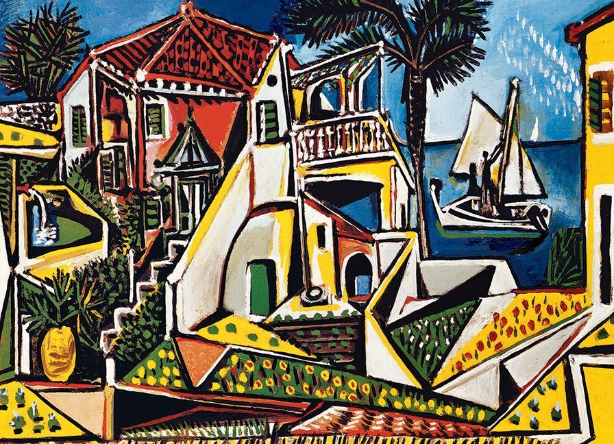 Cover: 628136658546 | Mittelmeer Landschaft | Pablo Picasso | Spiel | 6000-5854 | Deutsch