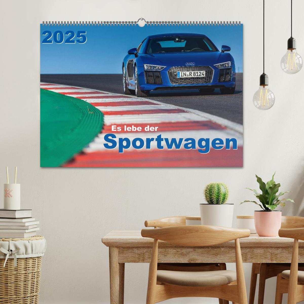 Bild: 9783435558834 | Es lebe der Sportwagen 2025 (Wandkalender 2025 DIN A2 quer),...