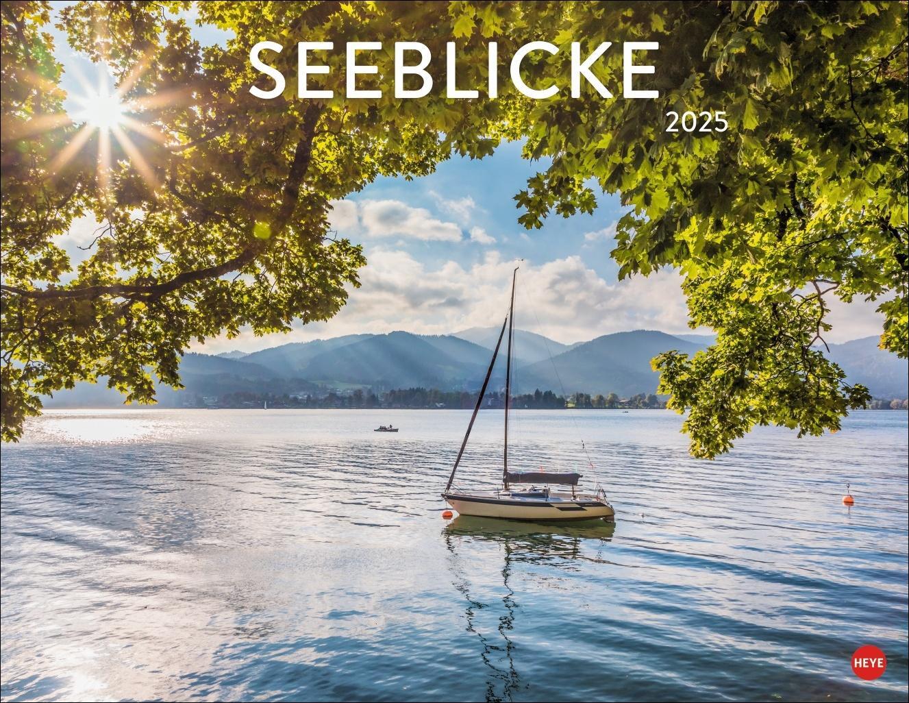 Cover: 9783756405091 | Seeblicke Posterkalender 2025 | Heye | Kalender | Spiralbindung | 2025