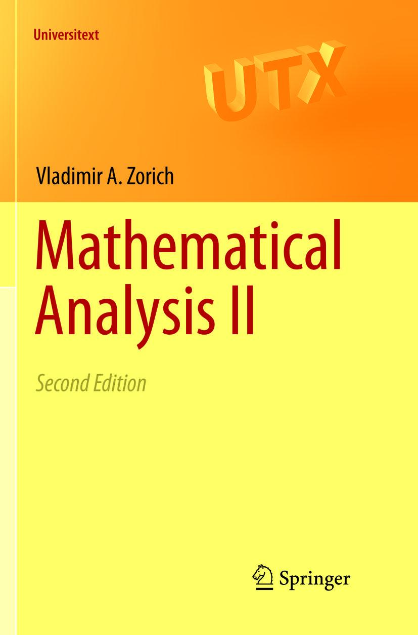 Cover: 9783662569665 | Mathematical Analysis II | V. A. Zorich | Taschenbuch | xx | Englisch