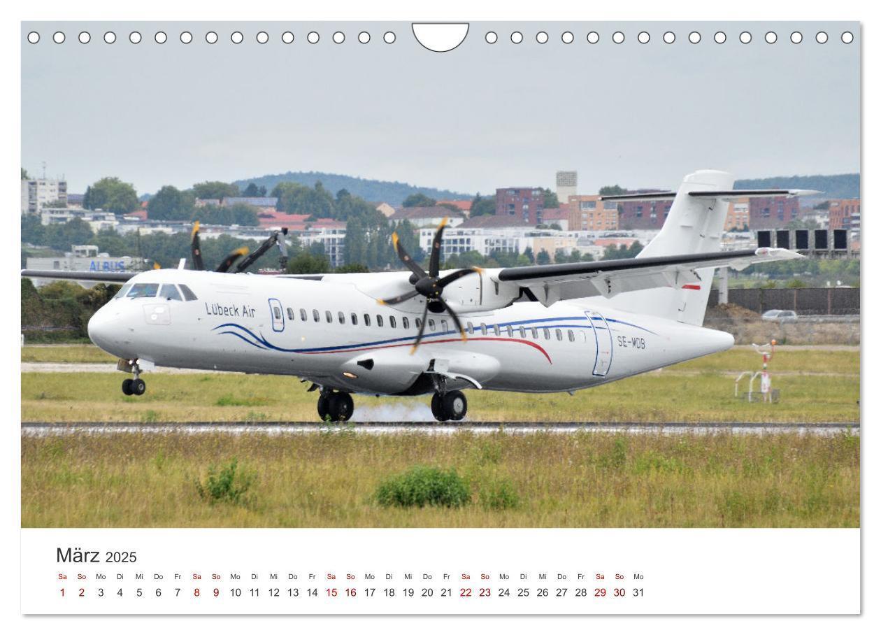 Bild: 9783435042623 | Ein Jahr am Flughafen Stuttgart (Wandkalender 2025 DIN A4 quer),...