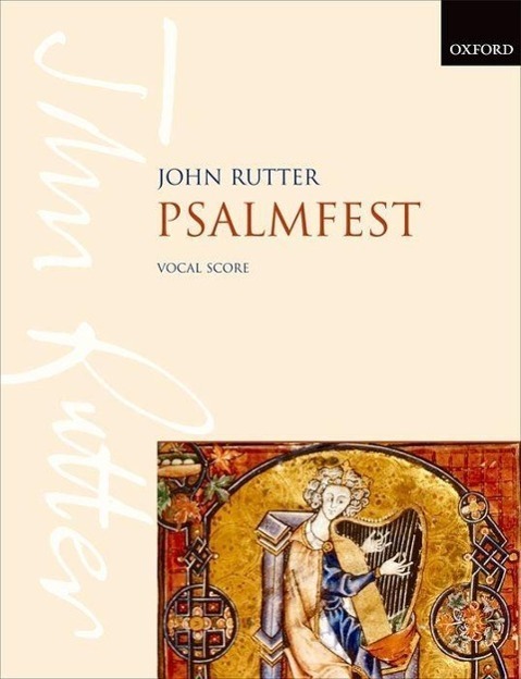 Cover: 9780193380400 | Psalmfest | Chor SATB | John Rutter | Klavierauszug | Englisch | 1996