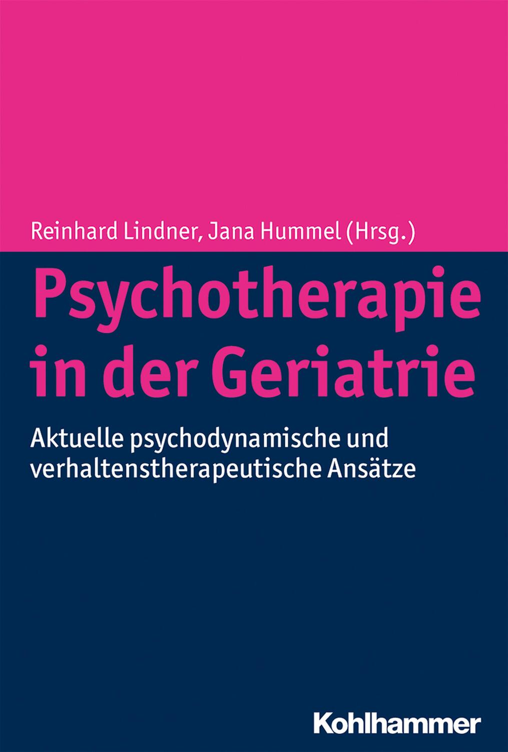 Cover: 9783170248342 | Psychotherapie in der Geriatrie | Reinhard Lindner (u. a.) | Buch