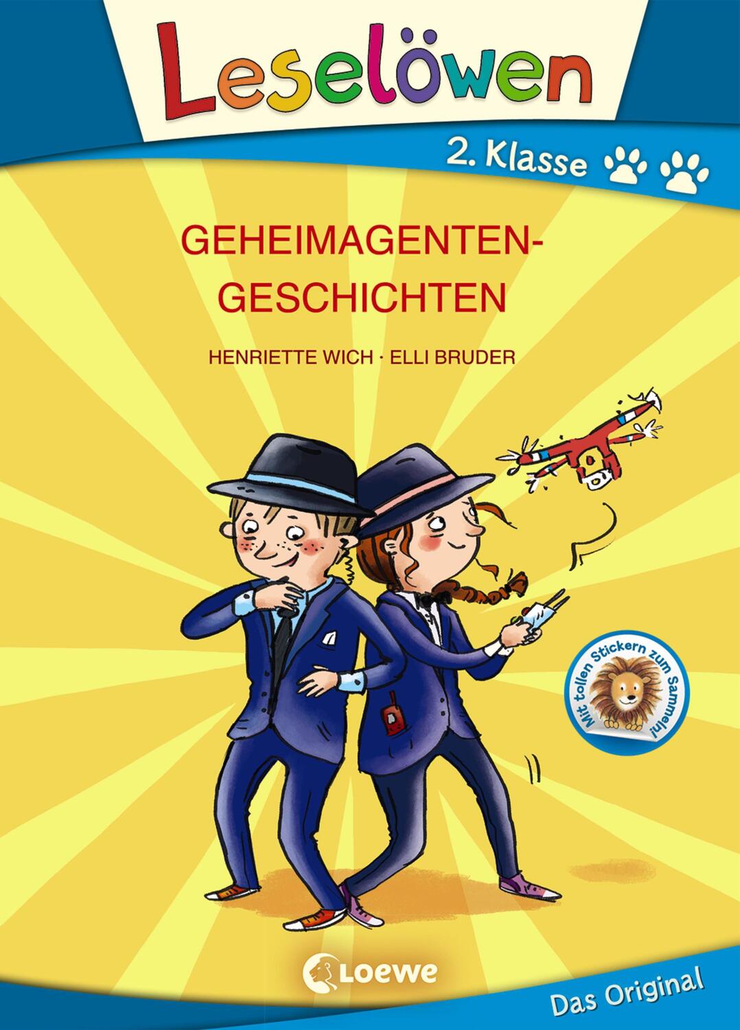 Cover: 9783743207561 | Leselöwen 2. Klasse - Geheimagentengeschichten (Großbuchstabenausgabe)