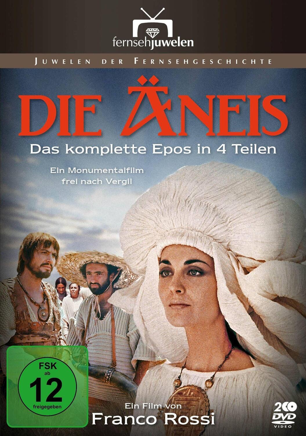 Cover: 4042564224726 | Die Äneis - Das legendäre Historien-Epos in 4 Teilen (2 DVDs) | Rossi