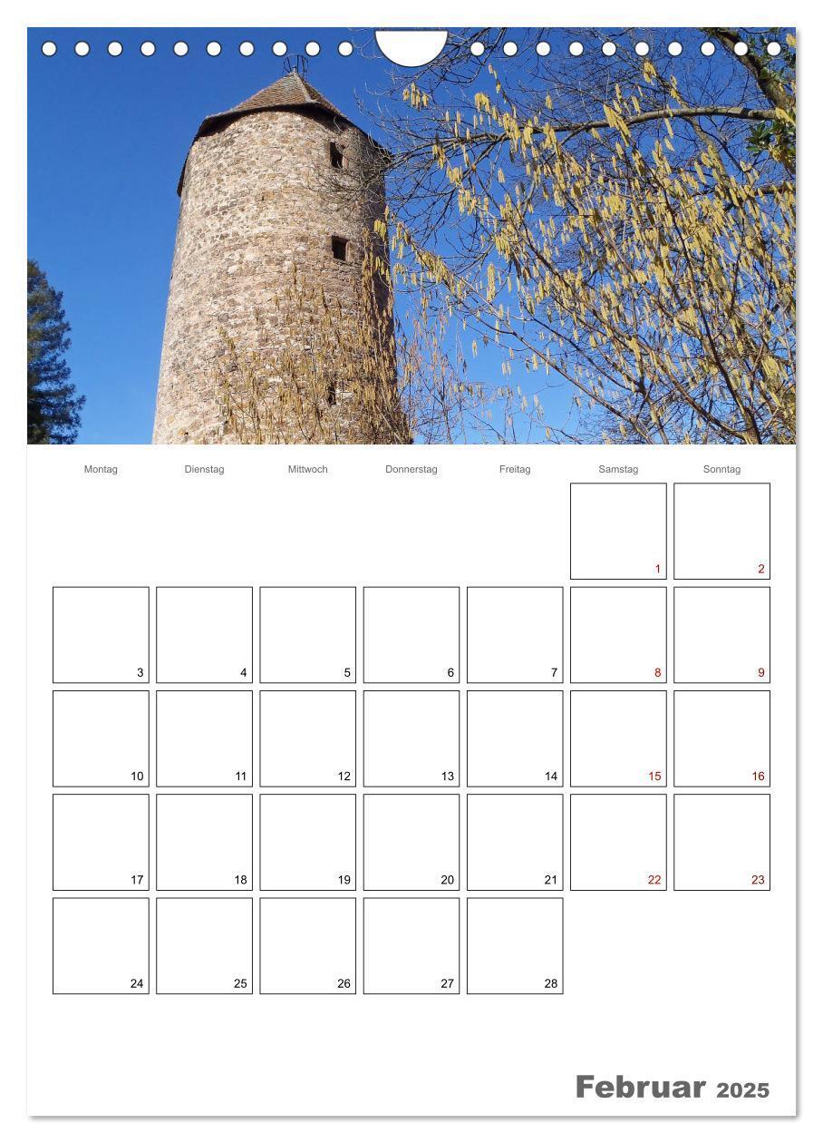 Bild: 9783435975983 | Weinheim an der Bergstraße Planer (Wandkalender 2025 DIN A4 hoch),...