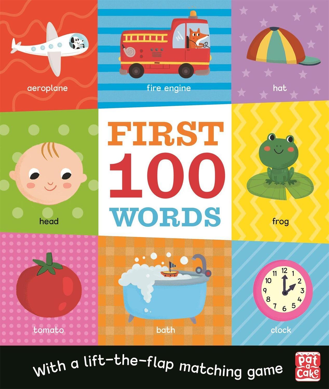 Cover: 9781526382283 | First 100 Words | A board book with a lift-the-flap matching game