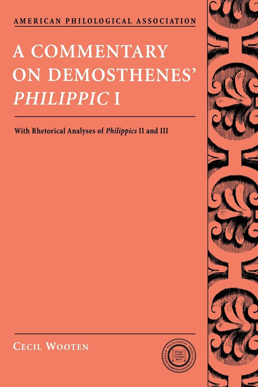 Cover: 9780195333275 | A Commentary on Demosthenes' Philippic I | Cecil Wooten | Taschenbuch