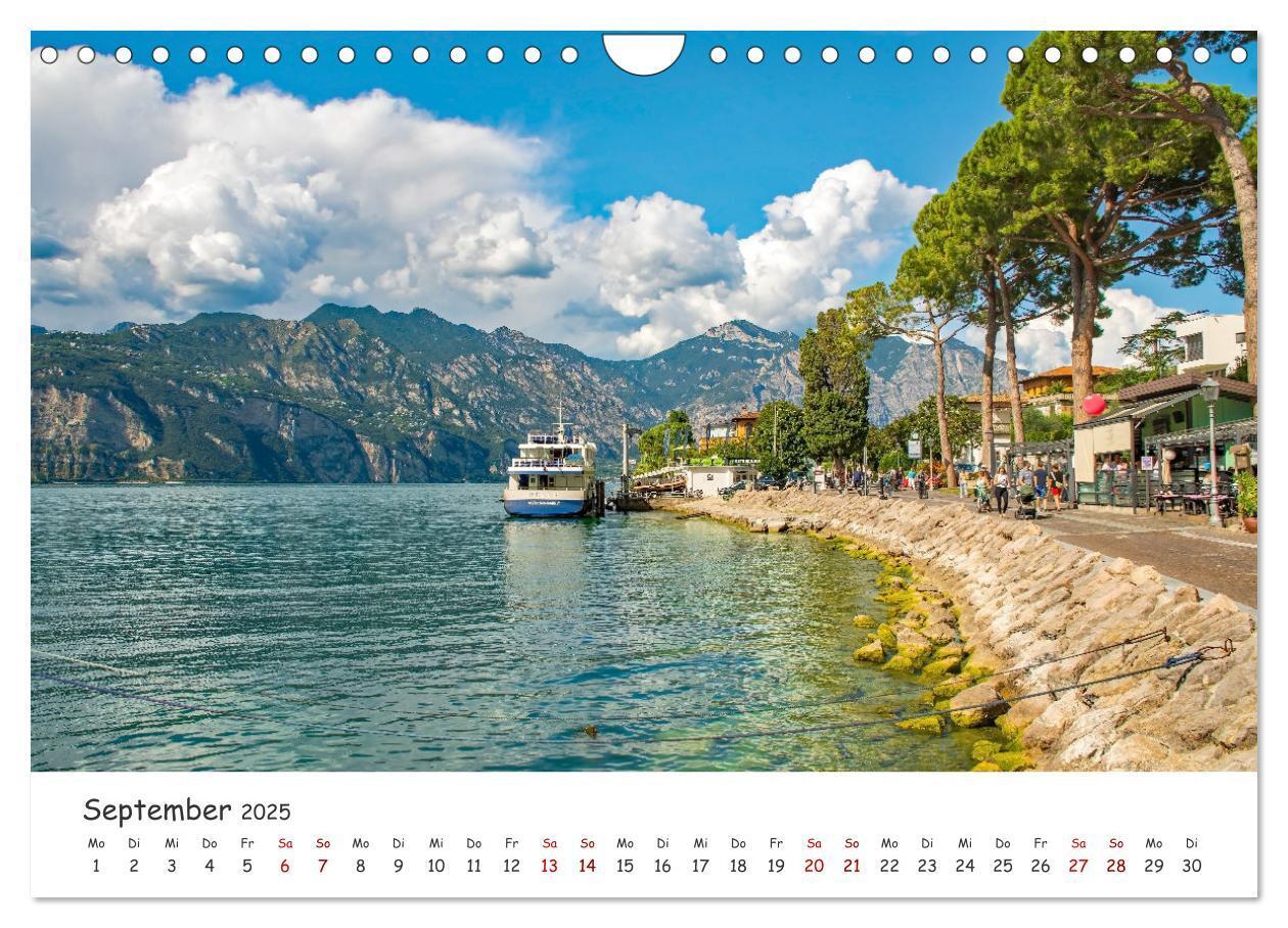 Bild: 9783435012220 | Malcesine am Gardasee (Wandkalender 2025 DIN A4 quer), CALVENDO...