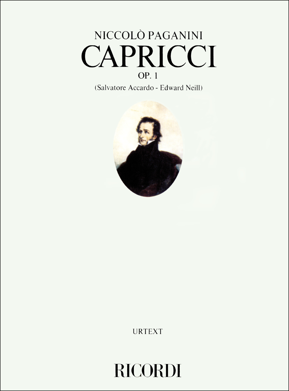 Cover: 9790041828763 | 24 Capricci Opus 1 | Nicolò Paganini | Buch | Ricordi