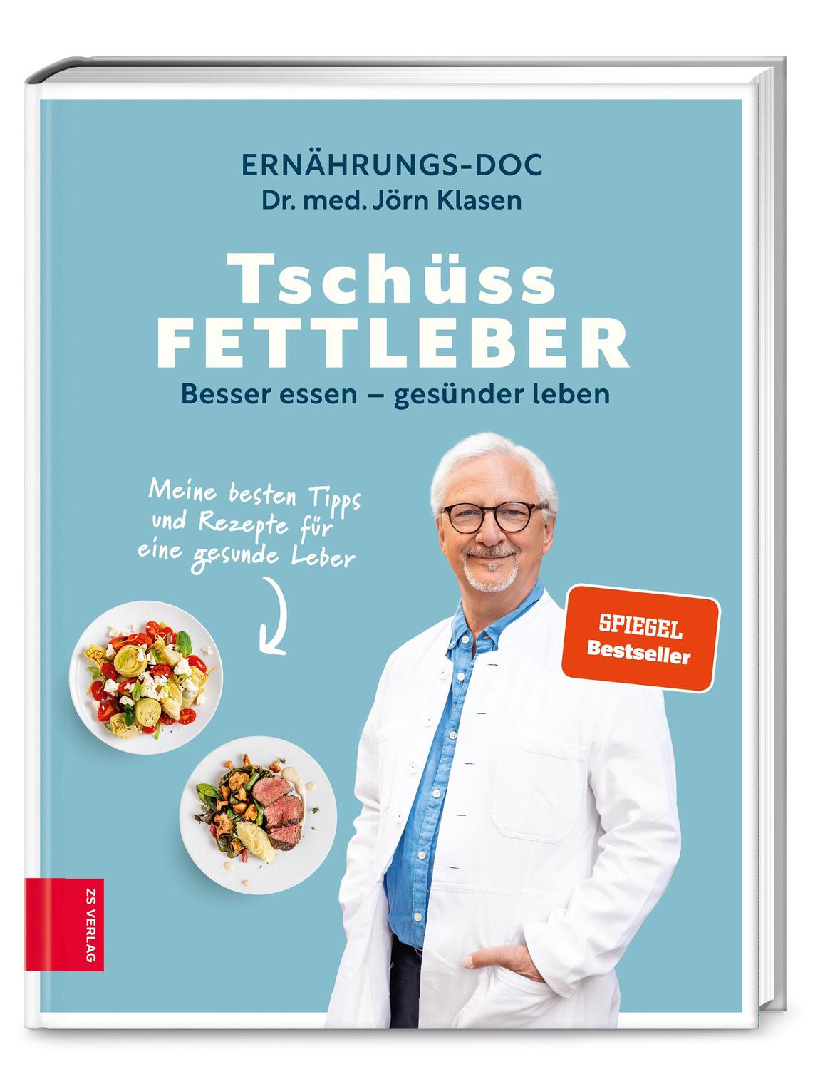 Cover: 9783965842137 | Tschüss Fettleber | Besser essen - gesünder leben | Jörn Klasen | Buch