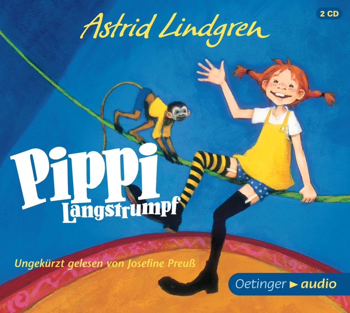 Cover: 9783837308822 | Pippi Langstrumpf 1, 2 Audio-CD | Astrid Lindgren | Audio-CD | Deutsch