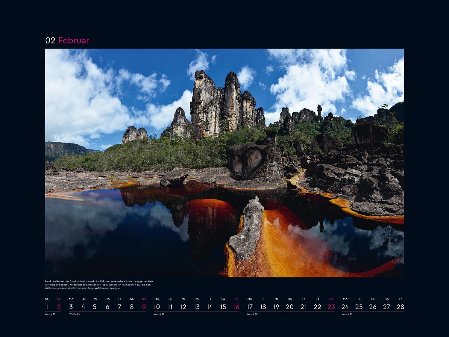Bild: 9783965913509 | Das Naturerbe der Welt - KUNTH Wandkalender 2025 | Kalender | 14 S.