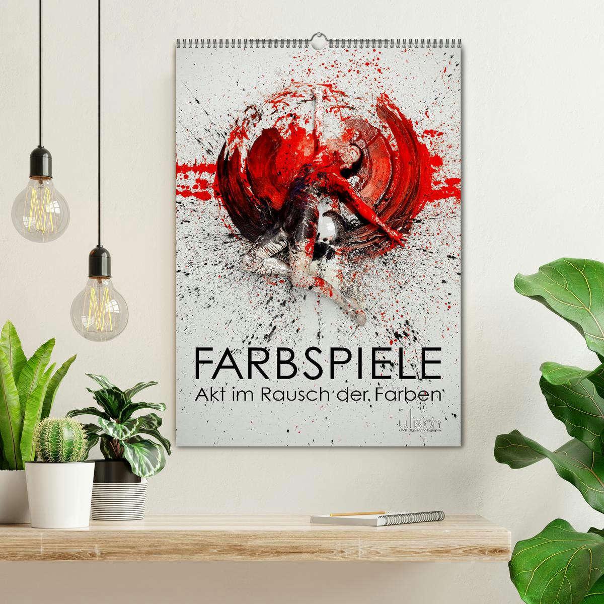 Bild: 9783457013939 | Farbspiele - Akt im Rausch der Farben (Wandkalender 2025 DIN A2...