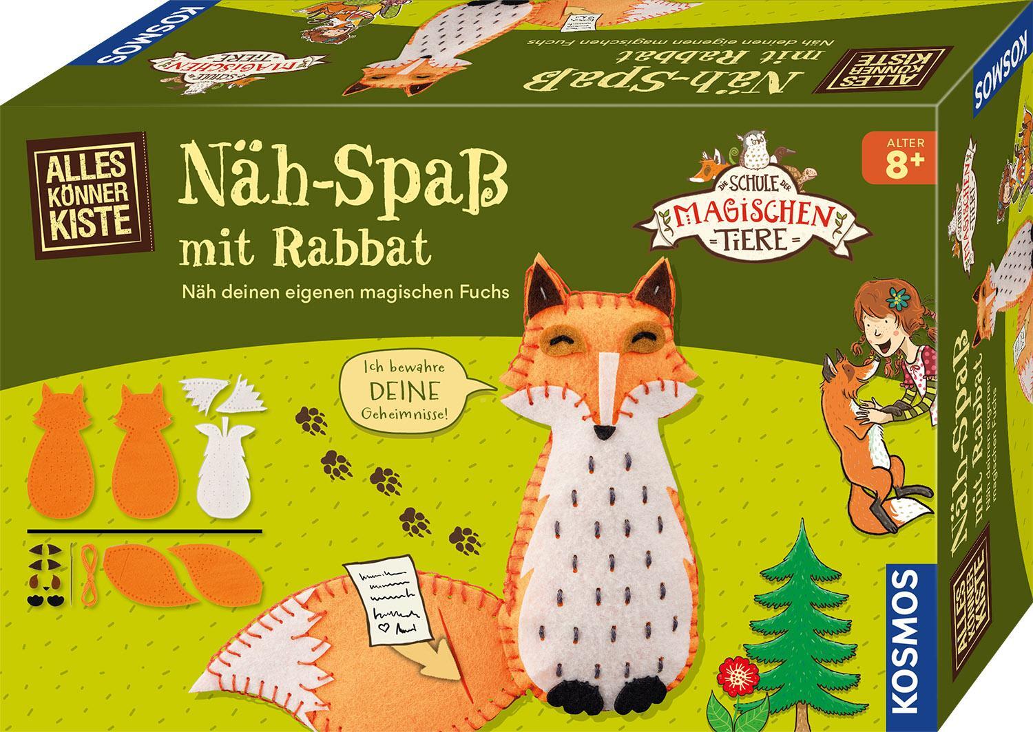 Cover: 4002051604677 | Näh-Spaß mit Rabbat | Bastel-Set | Spiel | Deutsch | 2024 | Kosmos
