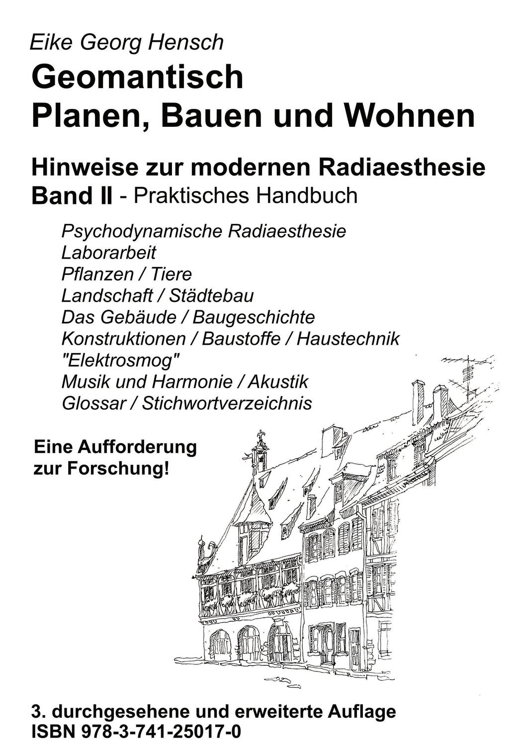 Cover: 9783741250170 | Geomantisch Planen, Bauen und Wohnen. Bd.2 | Praktisches Handbuch