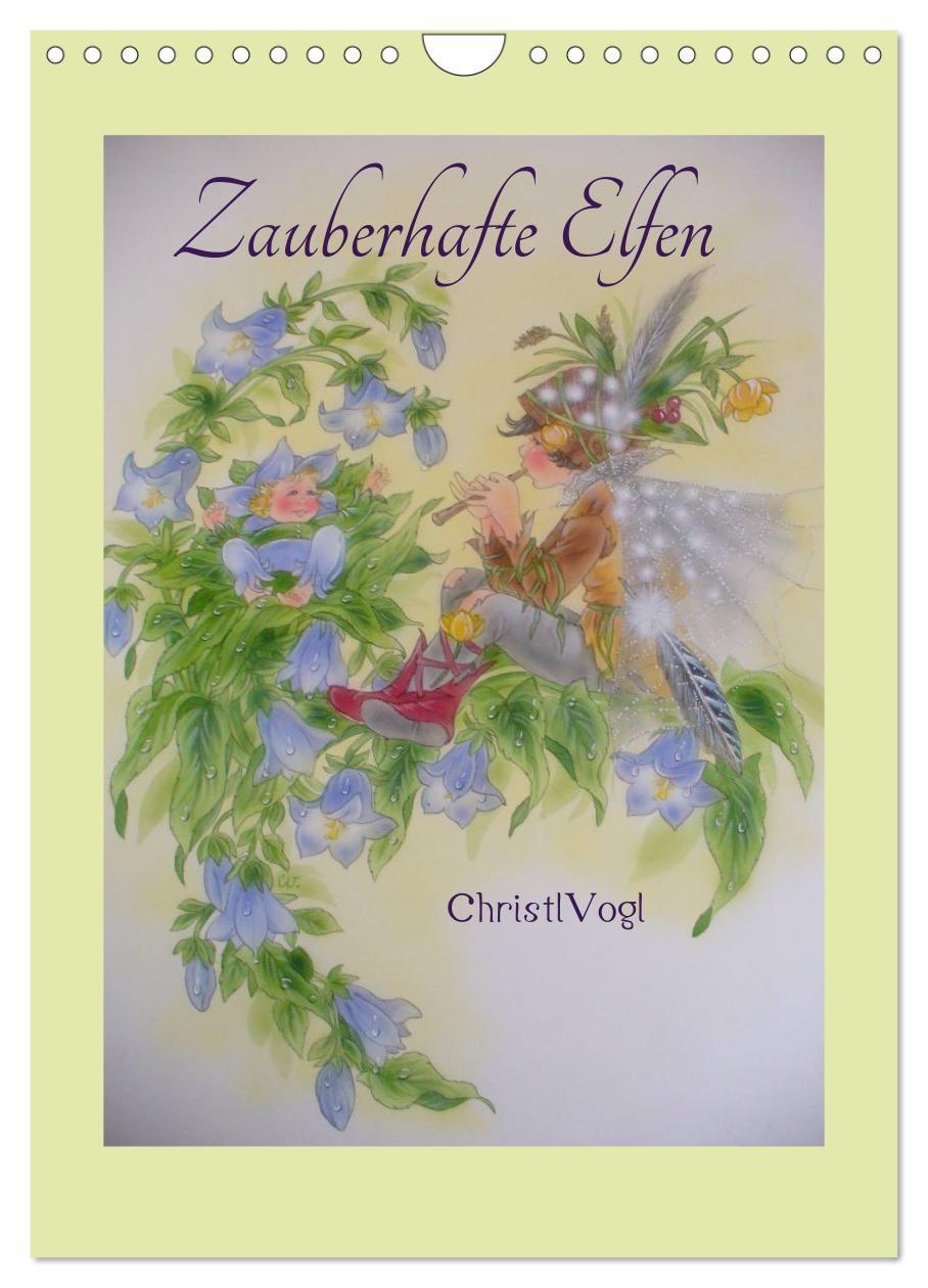 Cover: 9783675762008 | Zauberhafte Elfen (Wandkalender 2024 DIN A4 hoch), CALVENDO...