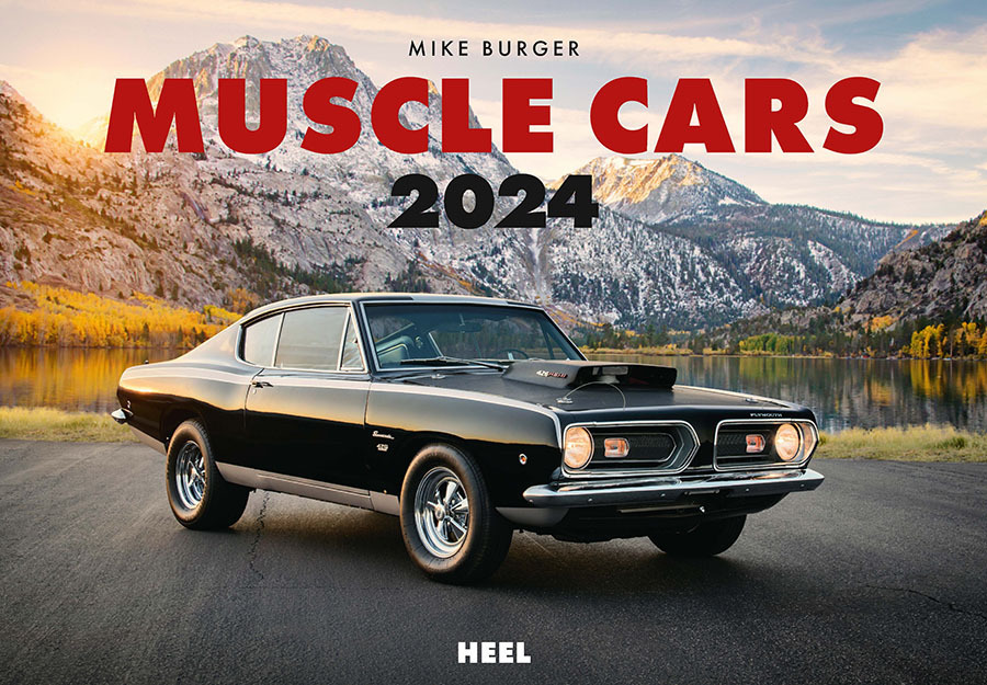 Cover: 9783966646772 | Muscle Cars Kalender 2024 | Mike Burger | Kalender | Spiralbindung