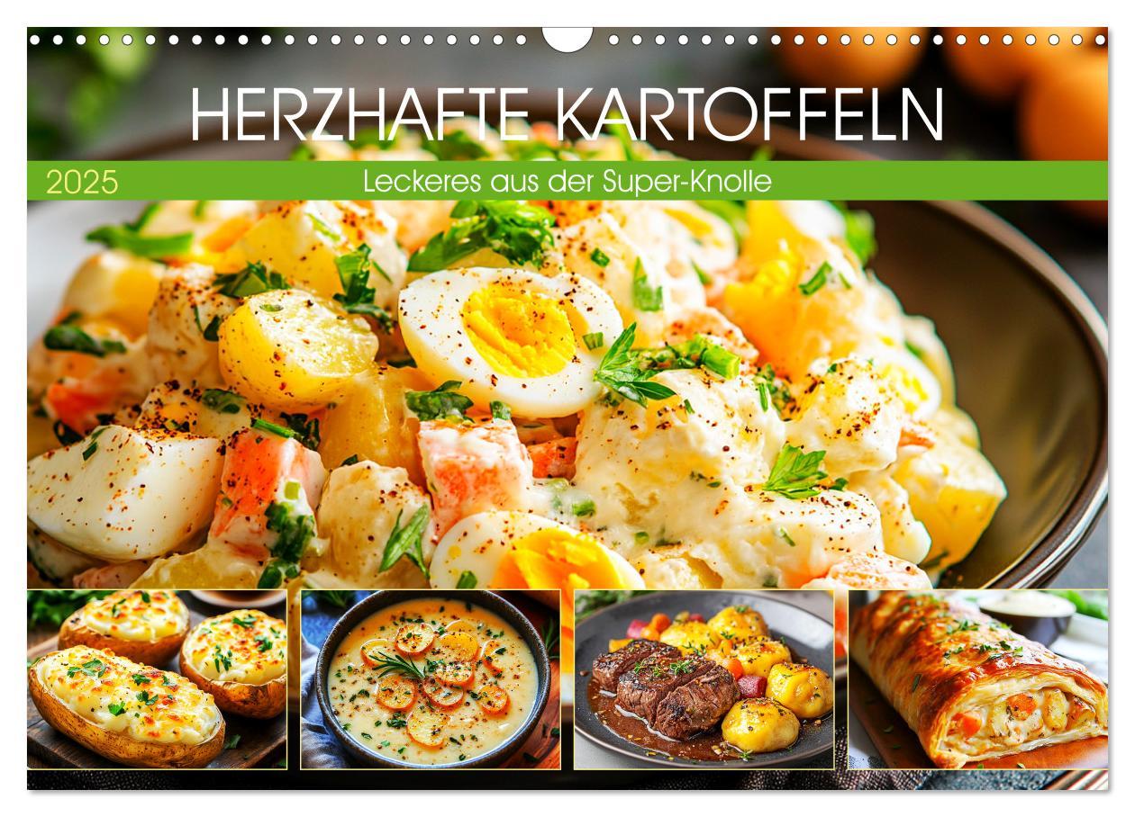 Cover: 9783457187753 | Herzhafte Kartoffeln. Leckeres aus der Super-Knolle (Wandkalender...