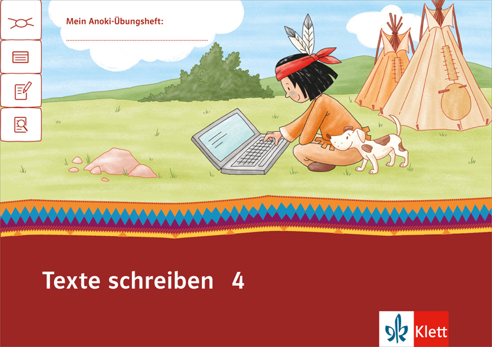 Cover: 9783121610129 | Mein Anoki-Übungsheft - Texte schreiben Klasse 4 | Übungsheft Klasse 4