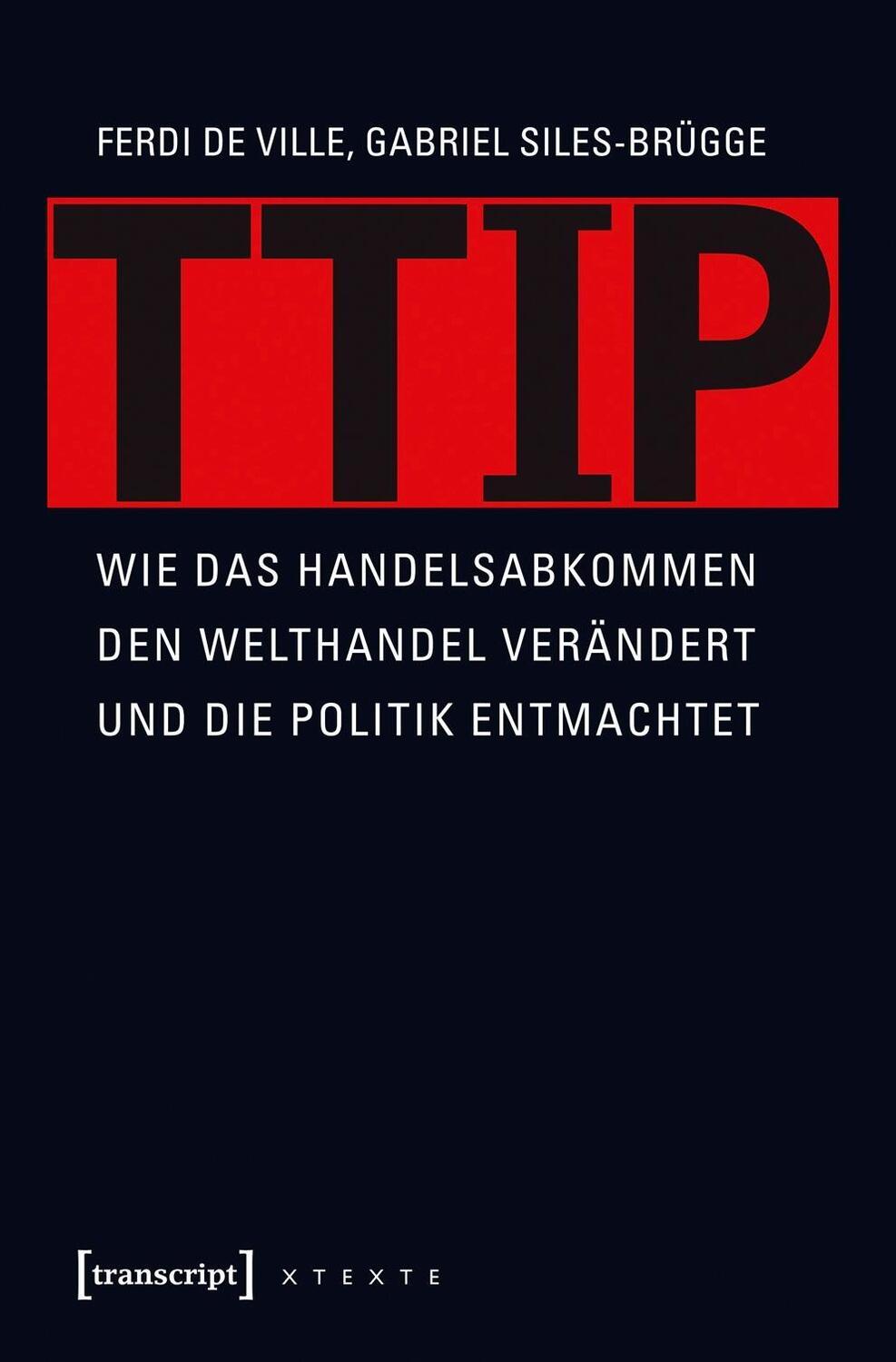 Cover: 9783837634129 | TTIP | Ferdi/Siles-Brügge, Gabriel De Ville | Taschenbuch | 192 S.