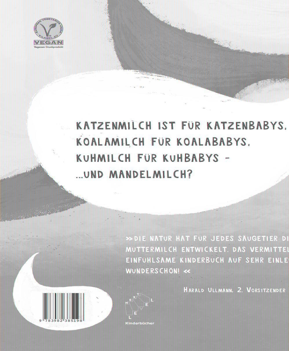 Rückseite: 9783982385198 | Mandeln melken | Katharina Bacher | Taschenbuch | 28 S. | Deutsch