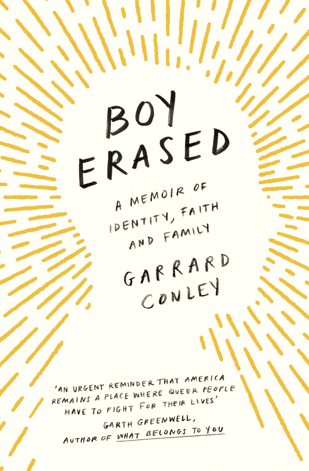 Cover: 9780008276980 | Boy Erased | A Memoir of Identity, Faith and Family | Garrard Conley
