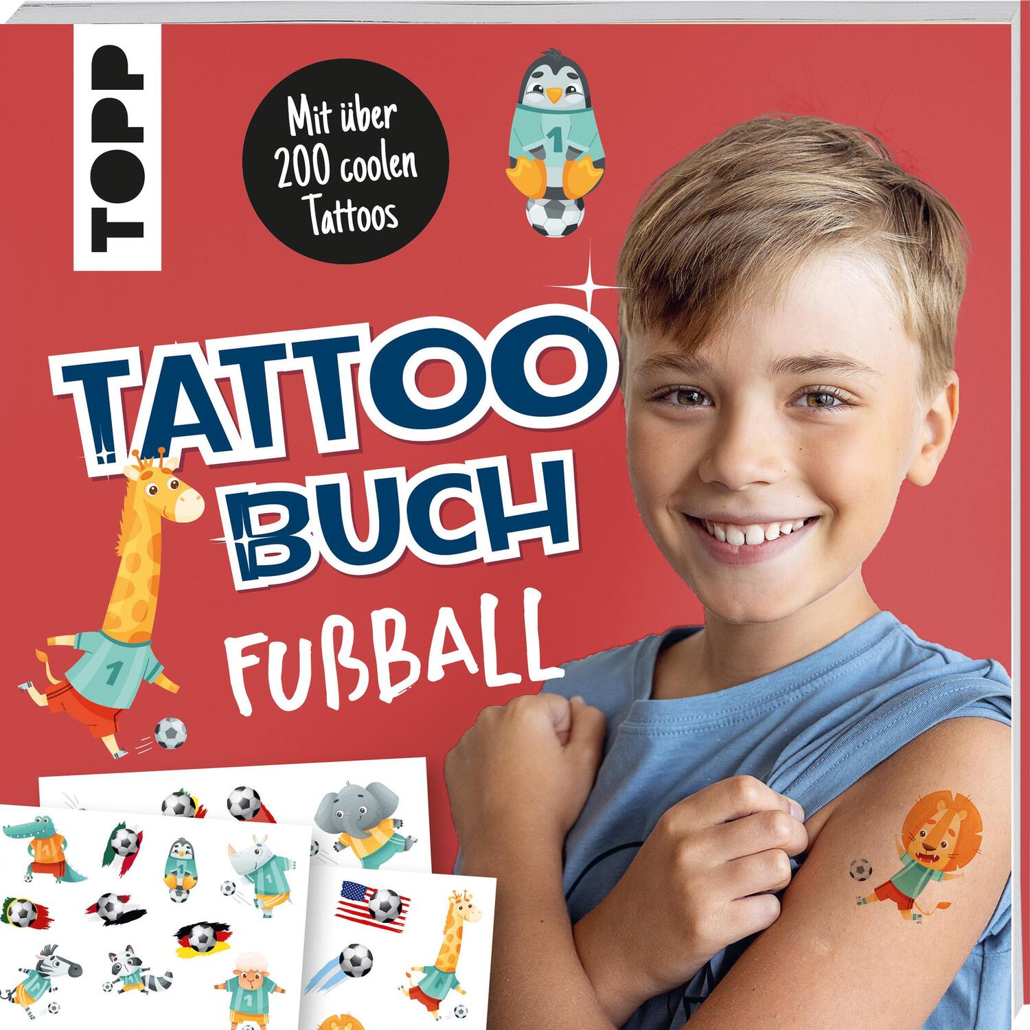 Cover: 9783735891433 | Tattoobuch Fußball | Mit über 200 fußballverrückten Tattoos | Buch