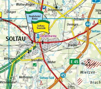 Bild: 9783899202458 | Motorradkarte Lüneburger Heide 1 : 200 000 | (Land-)Karte | Deutsch