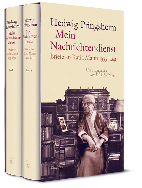 Cover: 9783835302532 | Mein Nachrichtendienst, 2 Teile | Briefe an Katia Mann 1933-1941