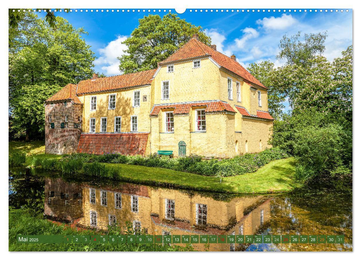 Bild: 9783383783180 | Bezauberndes Ostfriesland (Wandkalender 2025 DIN A2 quer), CALVENDO...