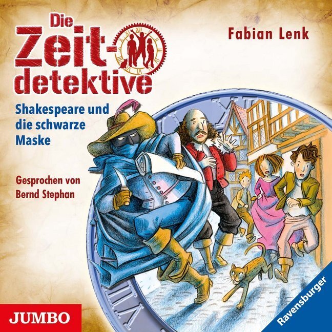 Cover: 9783833735479 | Die Zeitdetektive - Shakespeare und die schwarze Maske, 1 Audio-CD